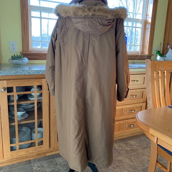 Taupe trench stadium jacket - Picture 6 of 7